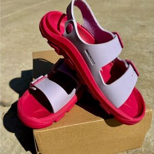 Birkenstock Kids Sandals in Pink and Purple